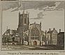 Prospect of Nantwich Church in Cheshire