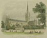 South West View of Norwich Cathedral