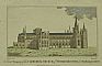 Prospect of the Cathedral Church of Peterborough in Northamptonshire