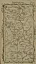 Post Road Map from London to Edinburgh - Chillingham through Wooler to Etal